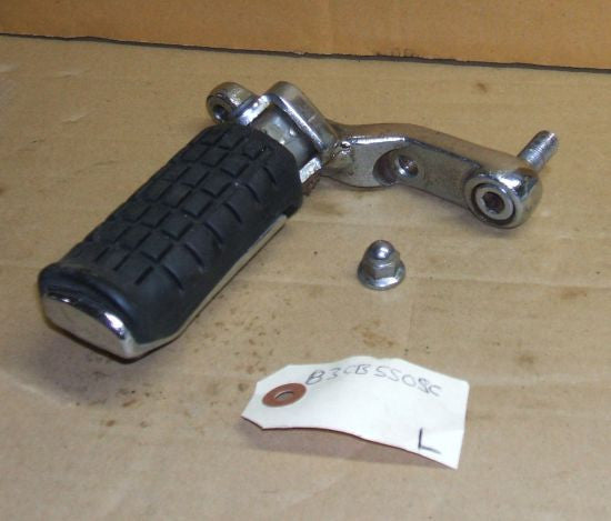 1983 Honda CB550 Nighthawk LEFT SIDE MAIN FOOT PEG L