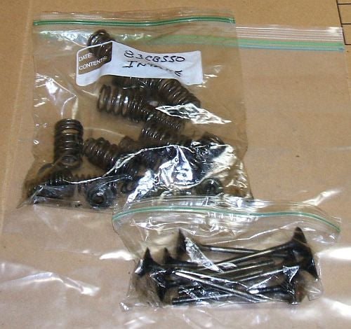 1983 Honda CB550 Nighthawk INTAKE VALVE W SPRING INNER OUTER