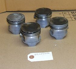 1985 Honda CB650 Nighthawk Pistons (4) STD bore