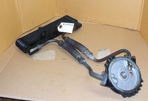1983 Honda CB550 Nighthawk OIL COOLER W LINES AND MOUNT