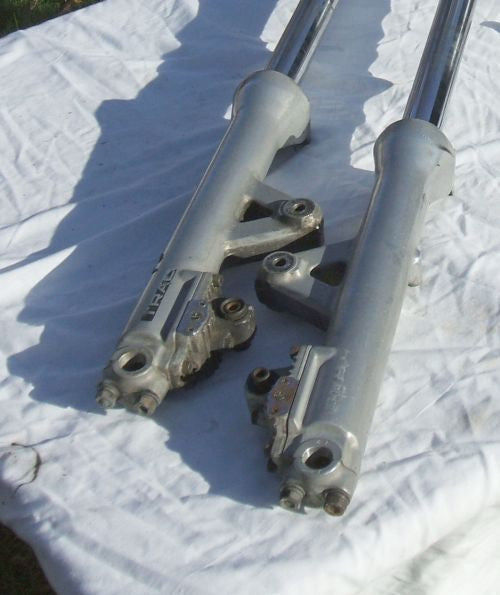 1983 Honda GL1100 GOLDWING FRONT FORK CASE LOWER LEFT AND RIGHT