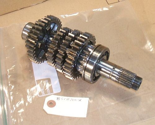 1985 Honda CB700 Nighthawk Main Shaft Mainshaft Gear Cluster