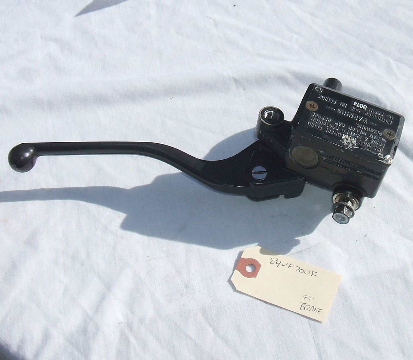 1984 Honda VF700 Interceptor Front Brake Master Cylinder