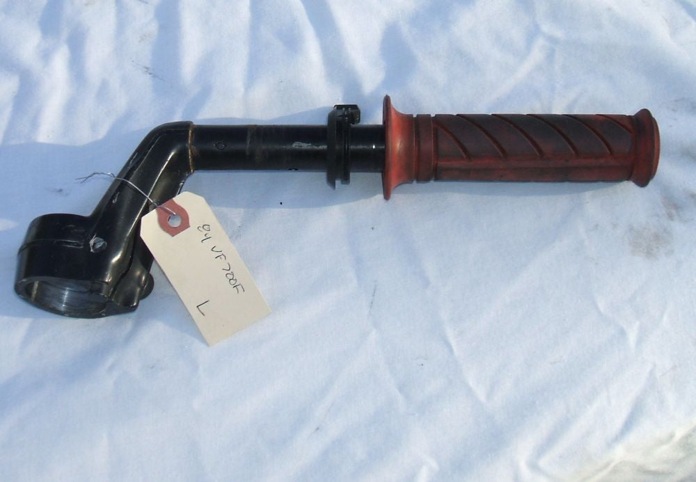 1984 Honda VF700 Interceptor Handlebar Left L Clip On Handle Bar Handlebars Bars