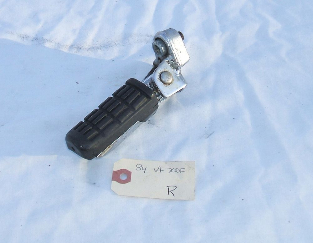 1984 Honda VF700 Interceptor FOOT PEG RIGHT SIDE MAIN STEP - 84 85 83