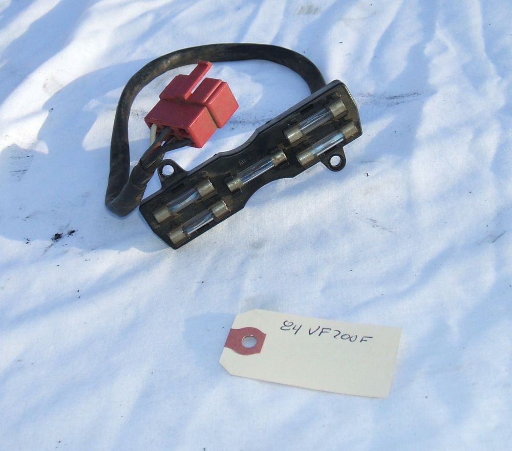 1984 Honda VF700 Interceptor Fuse Box Plate