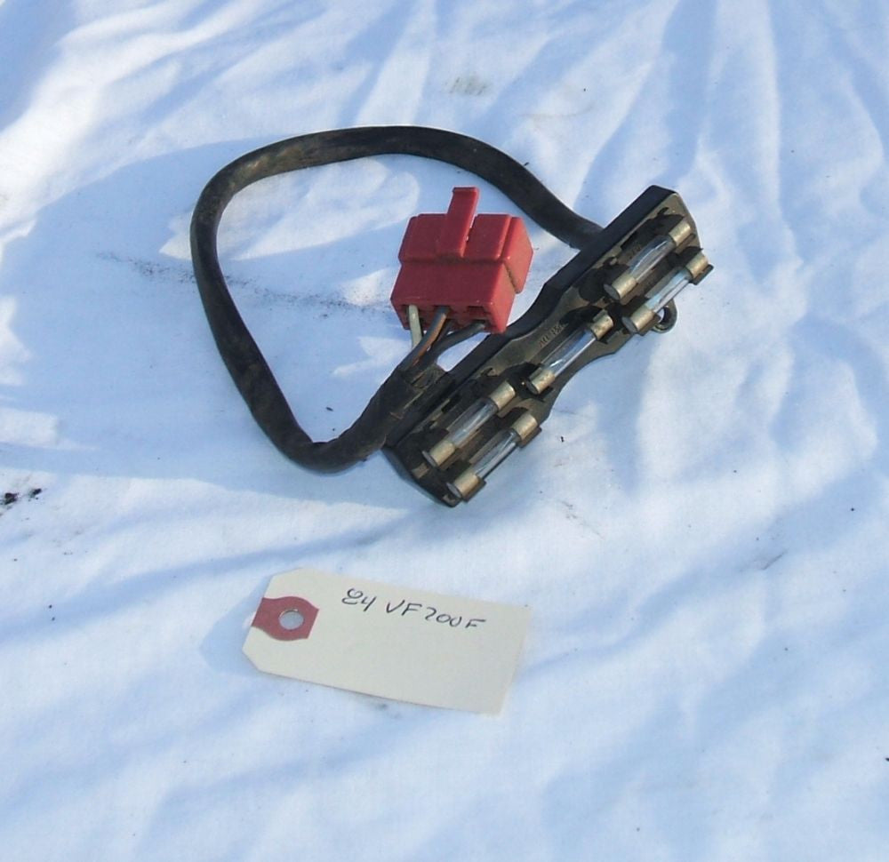 1984 Honda VF700 Interceptor Fuse Box Plate 83 84