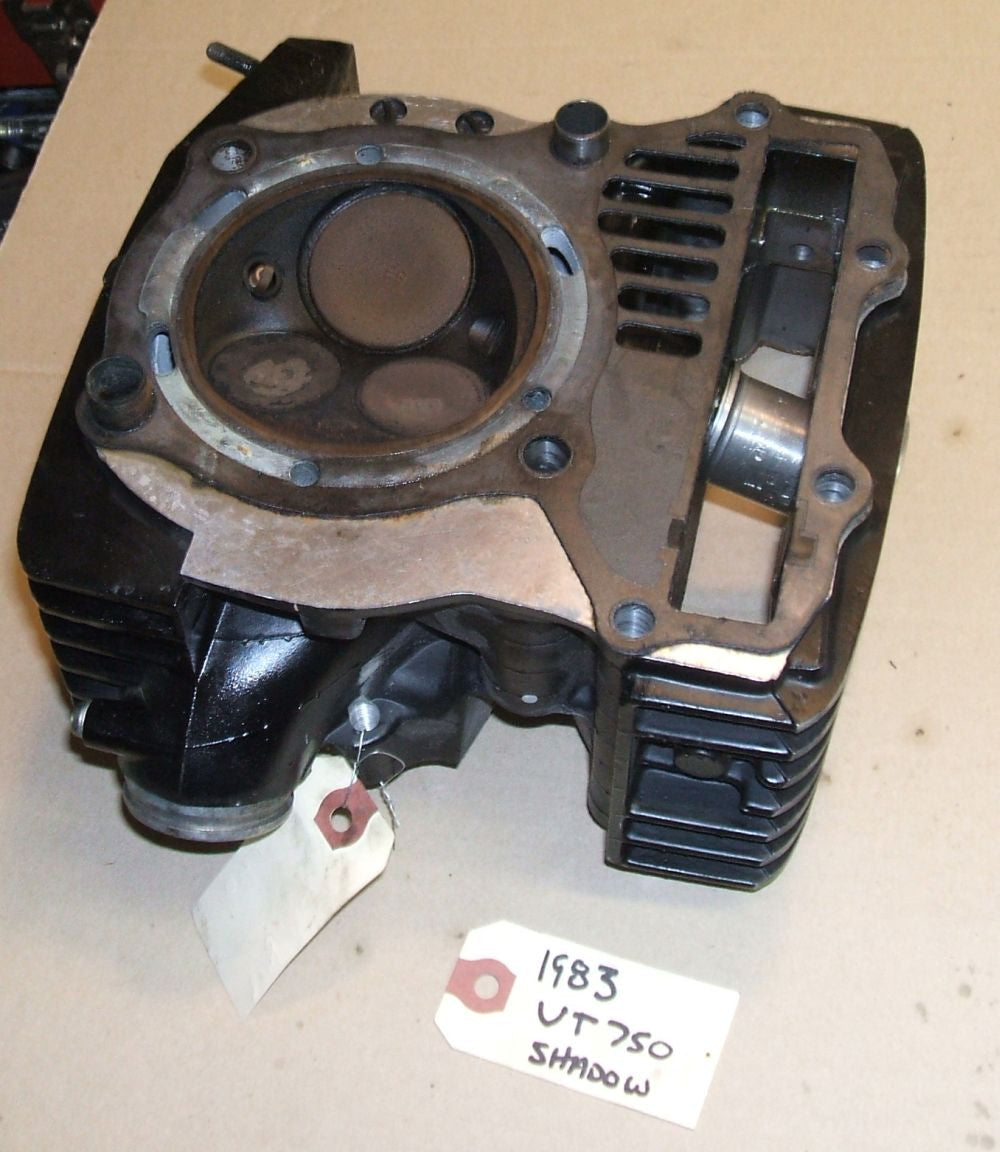 1983 Honda VT750 Shadow Cylinder Head B rear