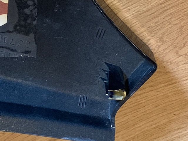 1985 Honda CB700 Nighthawk Left Side Cover Plate