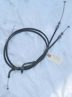 1984 Honda VT700 Shadow Throttle Cable A B