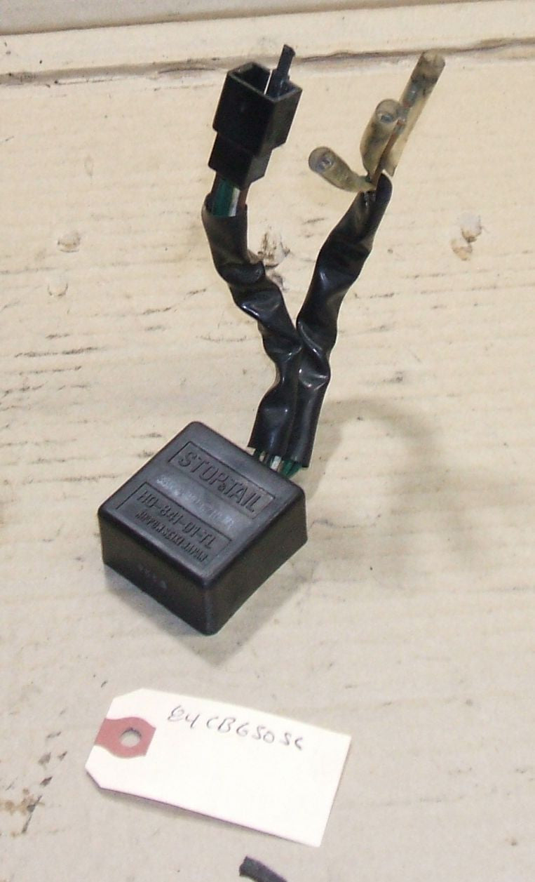 1985 Honda CB650 Nighthawk Tail Stop Light Sensor Relay 82 83 84 85
