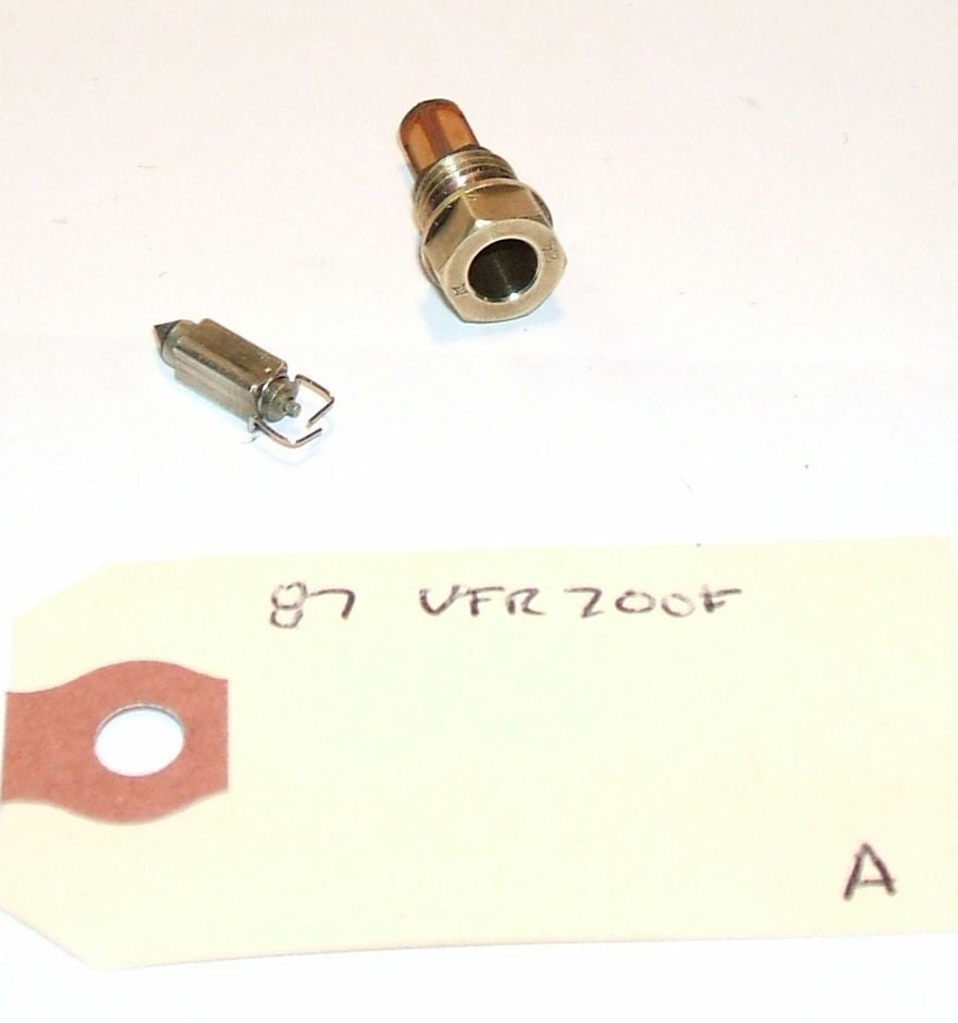 1987 Honda VFR700 Interceptor CARBURETOR FLOAT VALVE SET NEEDLE AND SEAT