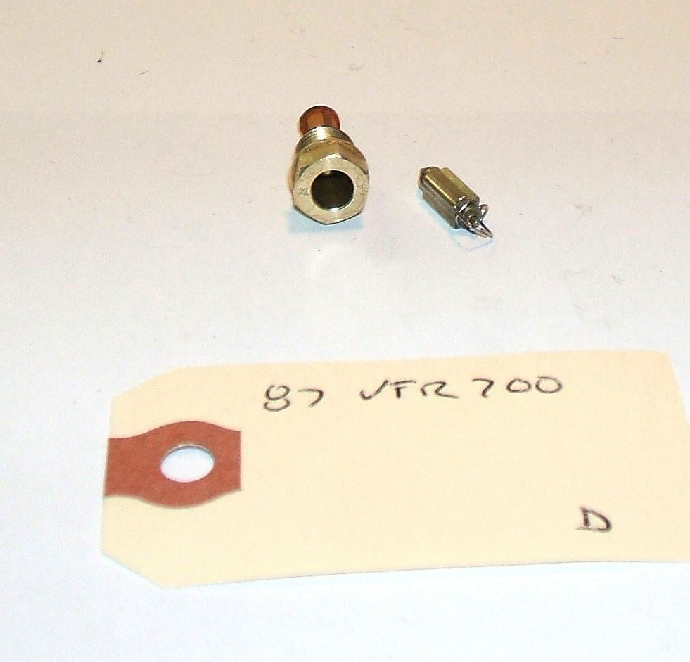 1987 Honda VFR700 Interceptor CARBURETOR FLOAT VALVE SET NEEDLE AND SEAT