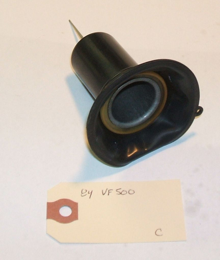 1984 Honda VF500 Interceptor CARBURETOR SLIDE VACUUM PISTON DIAPHRAGM