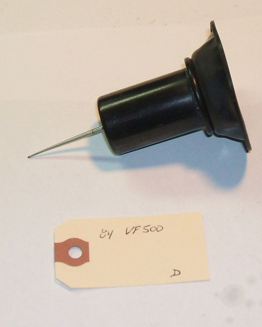 1984 Honda VF500 Interceptor CARBURETOR SLIDE VACUUM PISTON DIAPHRAGM