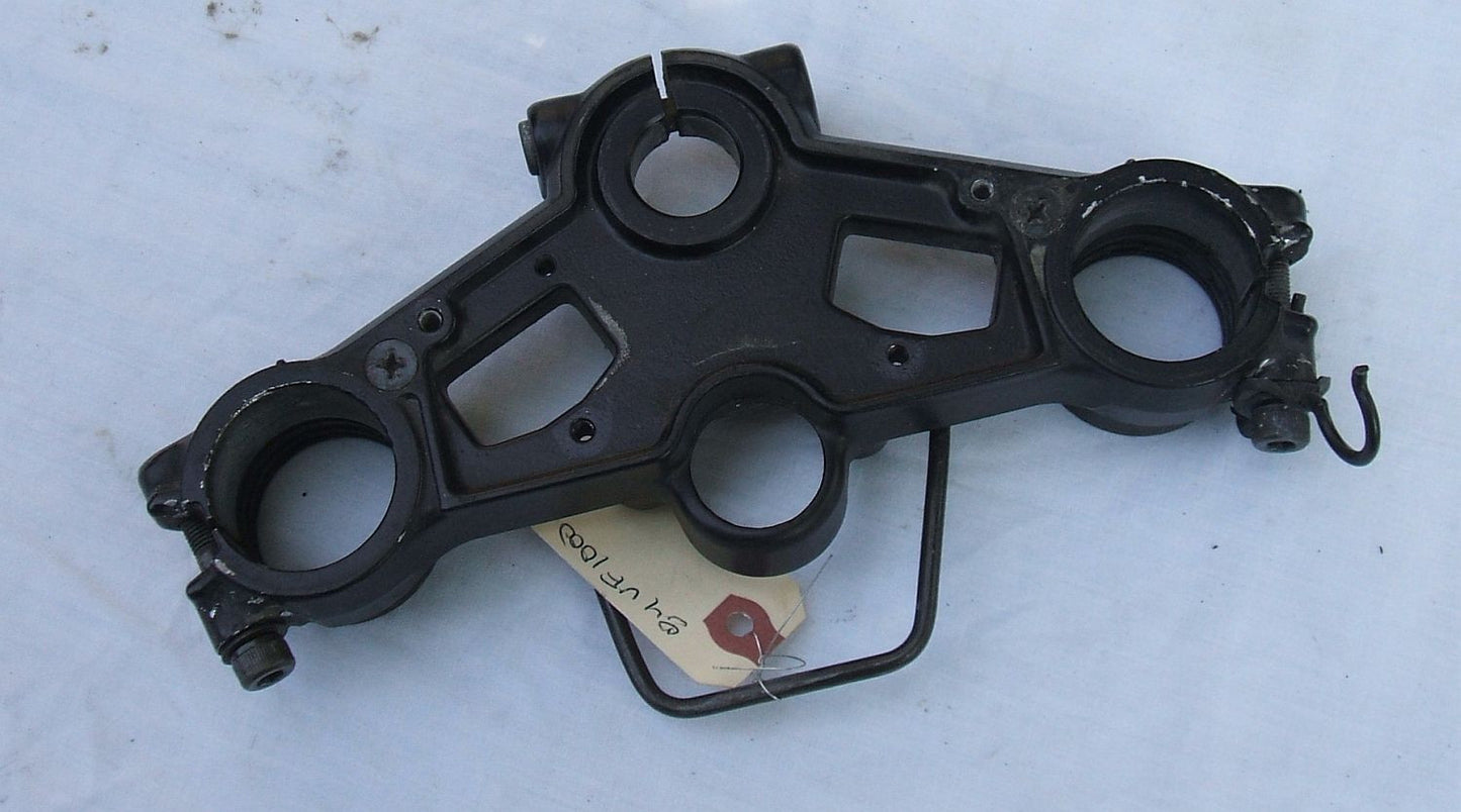 1984 Honda VF1000 Interceptor Triple Tree Upper Fork Clamp 84