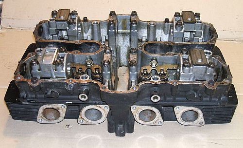 1985 Honda CB650 NIGHTHAWK CYLINDER HEAD W VALVES
