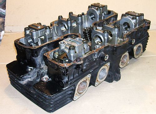 1985 Honda CB650 NIGHTHAWK CYLINDER HEAD W VALVES