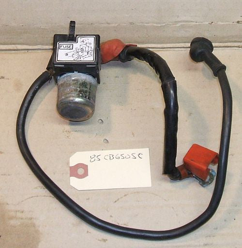 1985 Honda CB650 Nighthawk Starter Solenoid Relay Switch w Fuse
