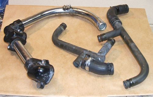 1983 Honda VF750 Interceptor THERMOSTAT WATER PIPE HOSE SET