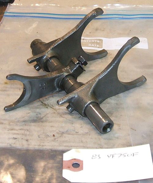 1983 Honda VF750 Interceptor GEARSHIFT SHIFT FORKS FORK