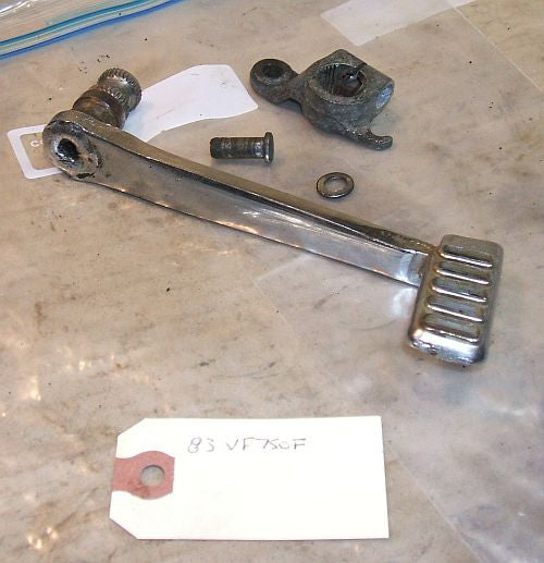 1984 Honda VF700 Interceptor Rear Brake Pedal 83 84 85