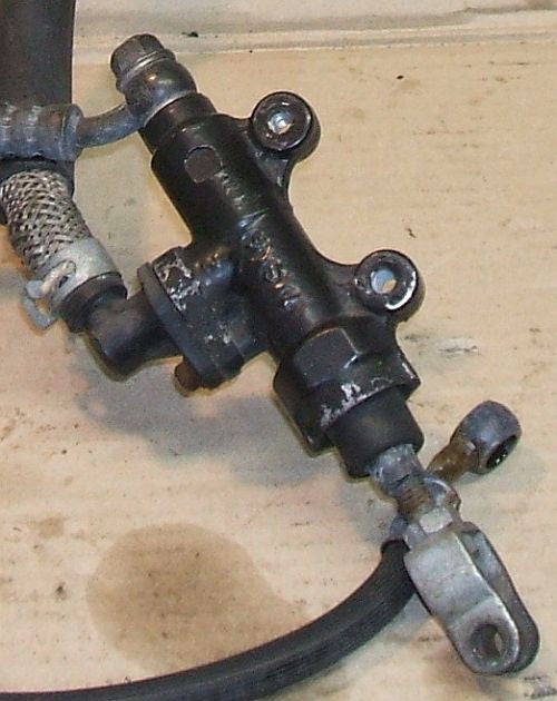 1983 Honda VF750 Interceptor REAR BRAKE MASTER CYLINDER