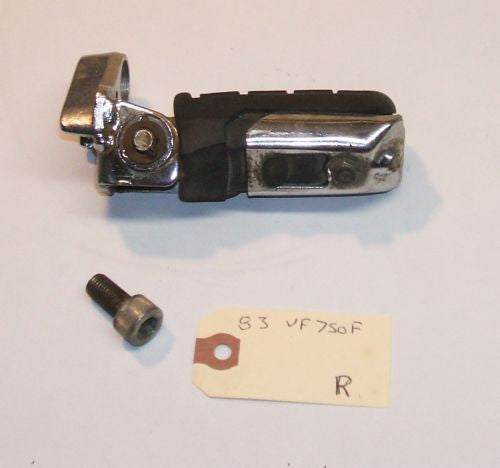 1983 Honda VF750 Interceptor FOOT PEG RIGHT SIDE MAIN STEP 83 84 85