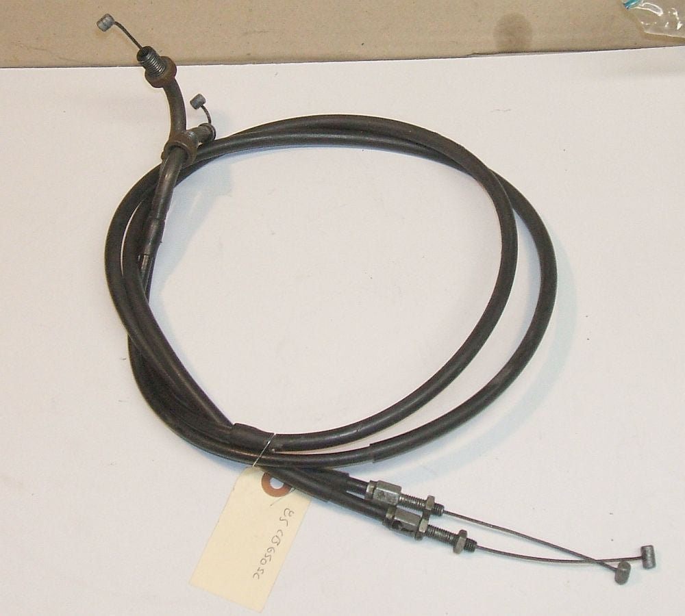 1984 Honda CB650 Nighthawk Throttle Cable A B