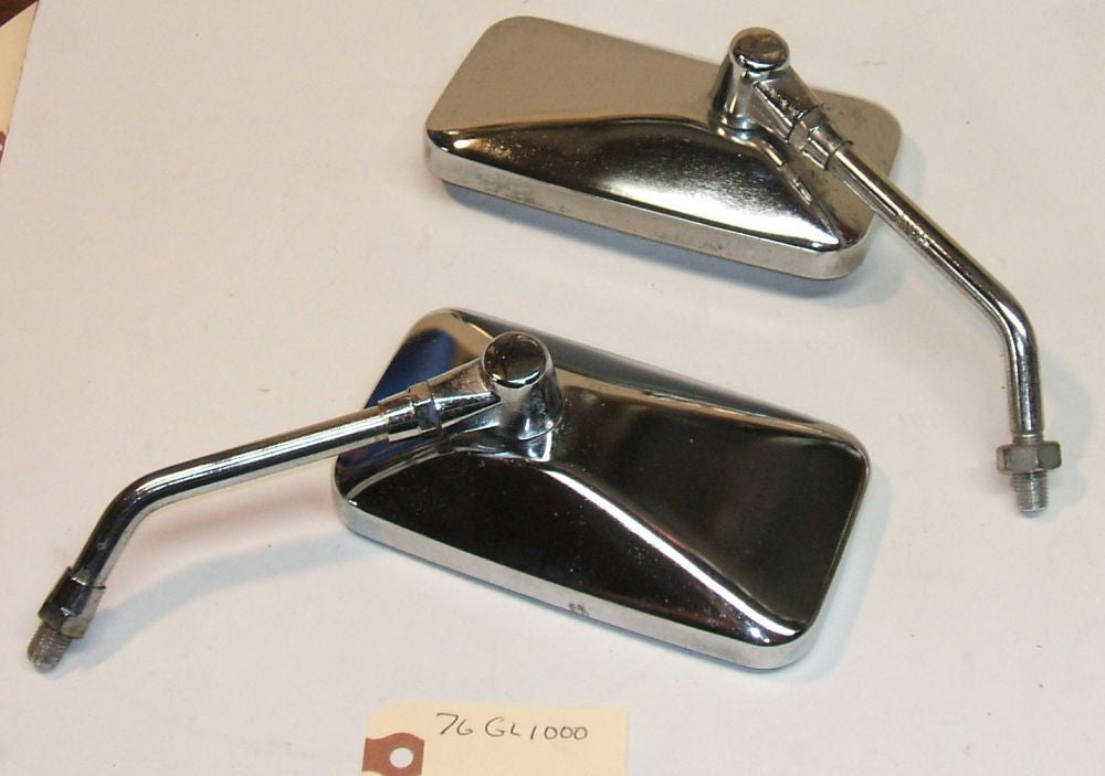 1976 Honda GL1000 Goldwing Mirror Mirrors R L Right Left