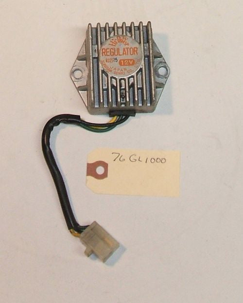 1976 Honda GL1000 Goldwing REGULATOR RECTIFIER POINTLESS 75 76 77 78 79