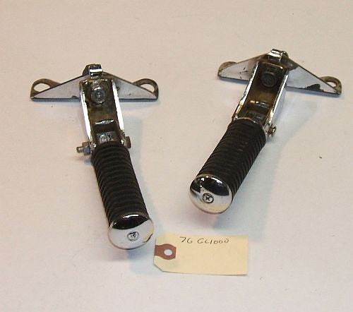 1976 Honda GL1000 Goldwing CHROME BUDDY PEGS