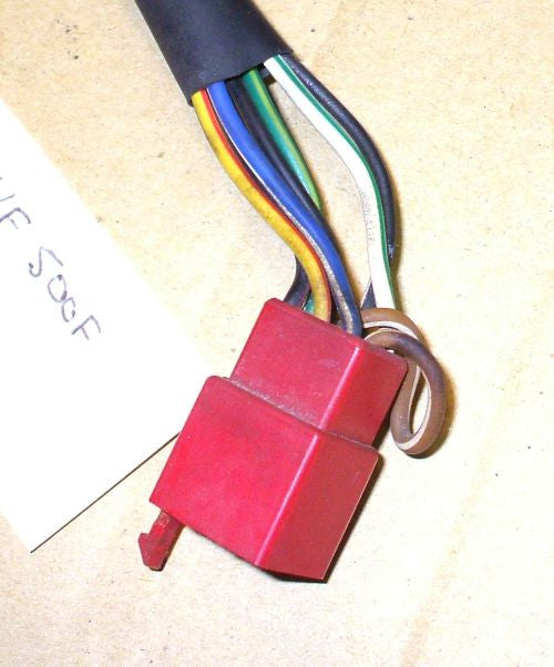 1984 Honda VF500 Interceptor Bar Control Right Throttle Housing Starter Switch