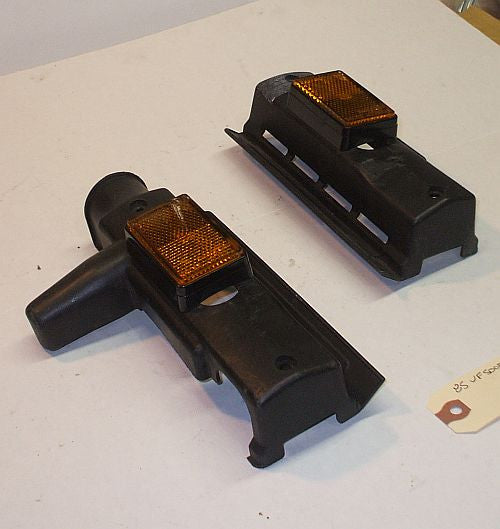 1985 Honda VF500 Interceptor RADIATOR PLASTIC SHROUD W REFLECTORS