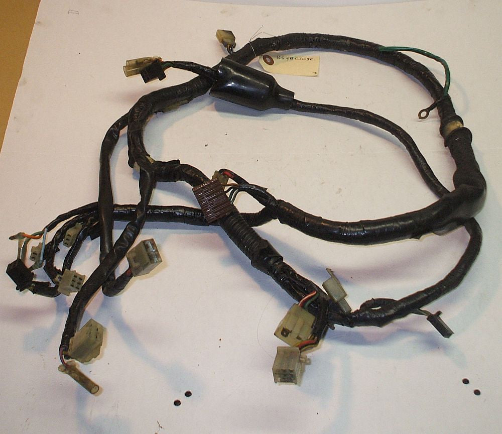 1984 Honda CB650 Nighthawk Wiring Harness Wire 5th Gear Parts