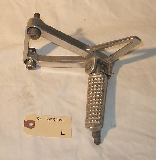 1986 Honda VFR700 Interceptor FOOT PEG LEFT MAIN STEP L 86 VFR