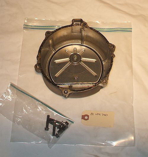 1986 Honda VFR700 Interceptor LEFT SIDE CASE COVER ALTERNATOR 86 VFR 700