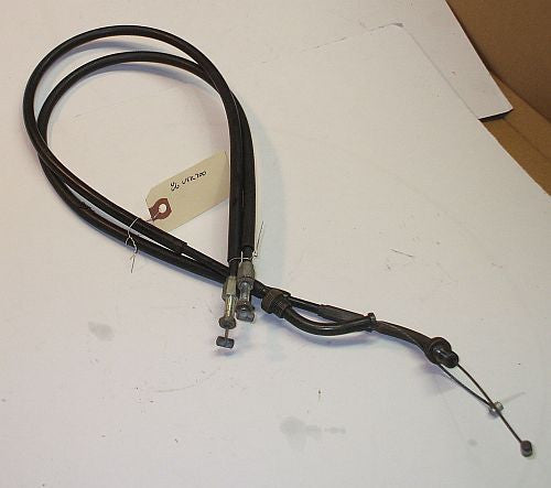 1986 Honda VFR700 Interceptor THROTTLE CABLE PAIR A B 86 VFR