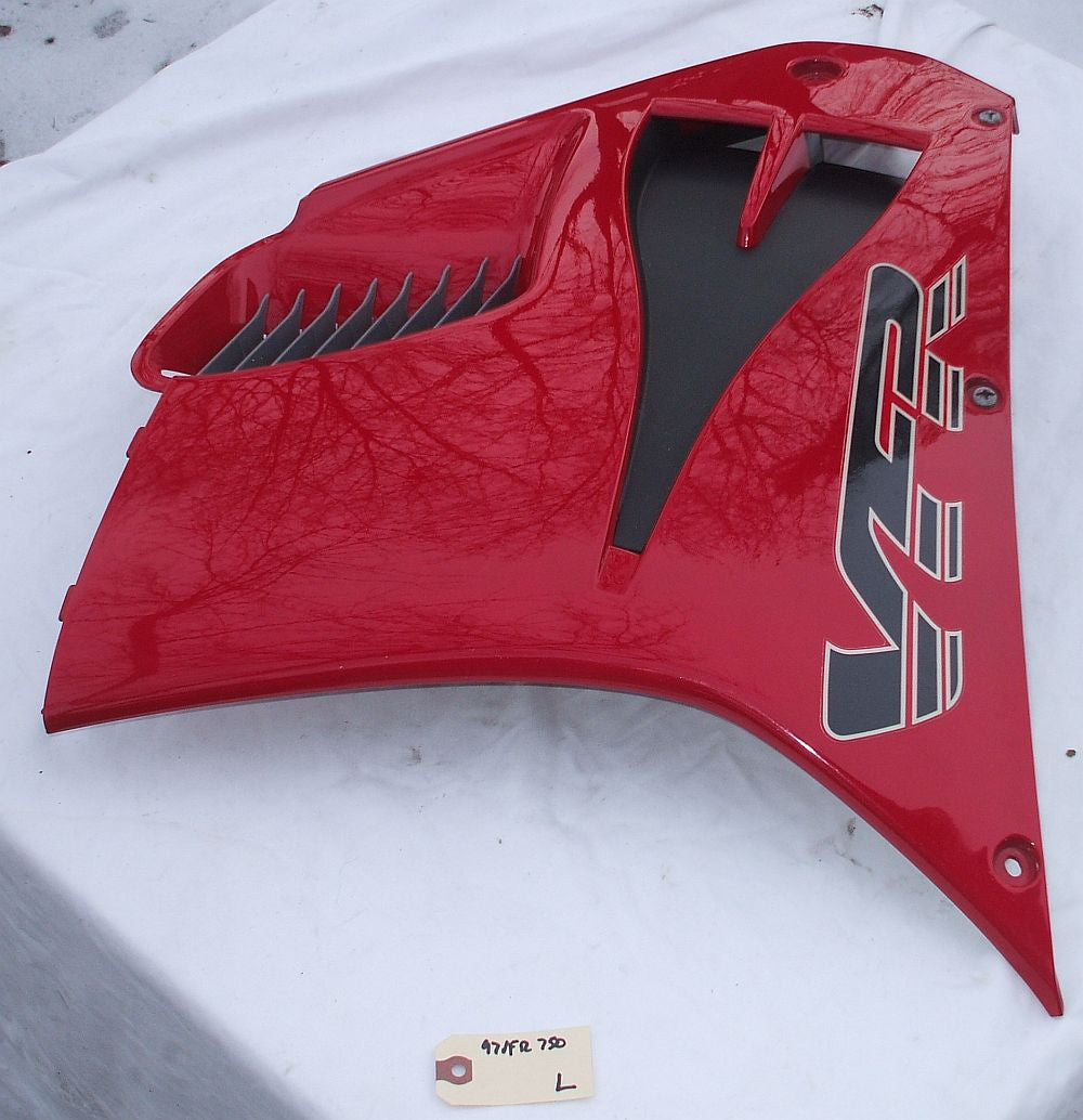 1997 Honda VFR750 Interceptor Middle Mid Fairing L Left Side