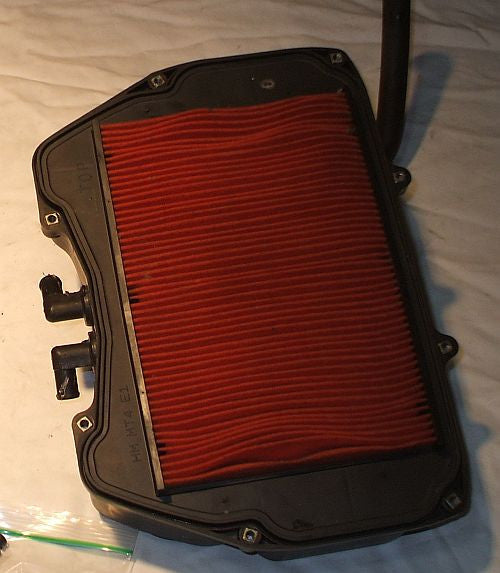 1995 Honda VFR750 Interceptor Air Cleaner Box Housing W Filter 94 95 96 97