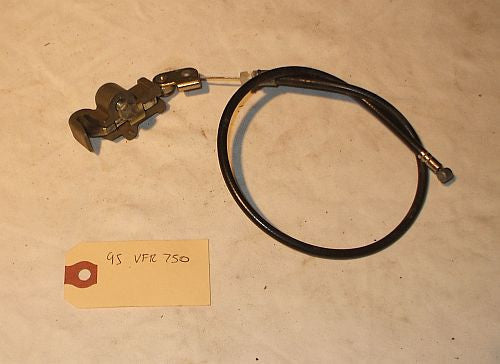1995 Honda VFR750 Interceptor Seat Lock Cable w Latch
