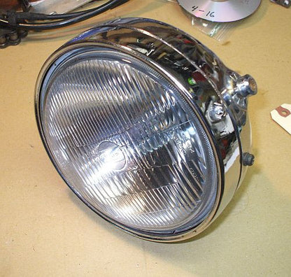 1985 Honda VT500 Shadow Headlight Head Light Bulb Ring and Bucket