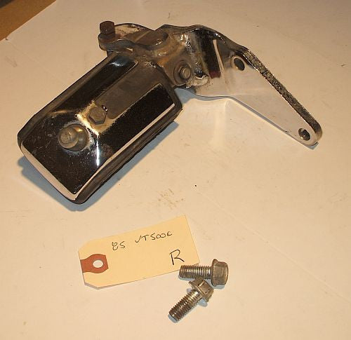 1985 Honda VT500 Shadow Foot Peg Right R Main Step