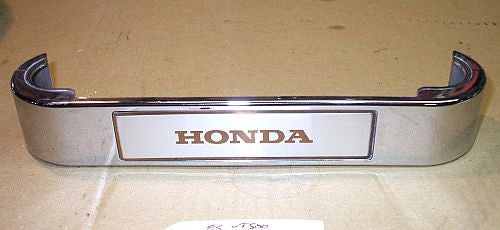 1985 Honda VT500 Shadow Chrome Grill Plastic Badge