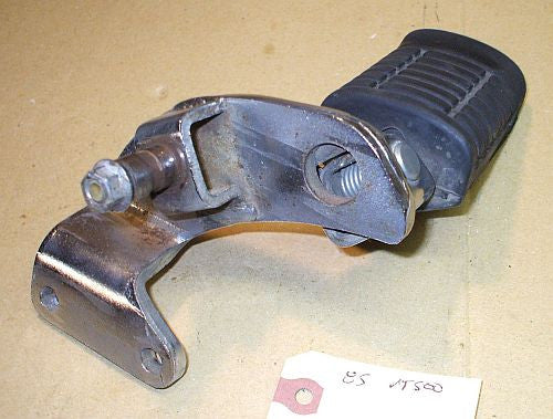 1985 Honda VT500 Shadow Foot Peg Left L Main Step