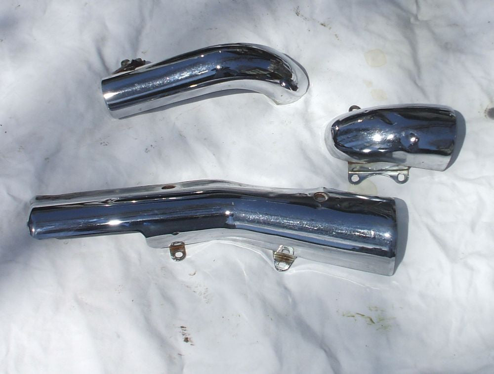 1985 Honda VT500 Shadow Muffler Exhaust Pipe VT 500 complete