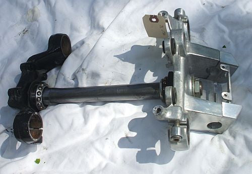 1985 Honda VT500 Triple Tree Clamp VT 500 Steering Stem Fork Bridge