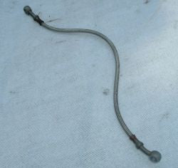 1975 Honda CB750 Super Sport BRAIDED STEEL BRAKE LINE LOWER FRONT