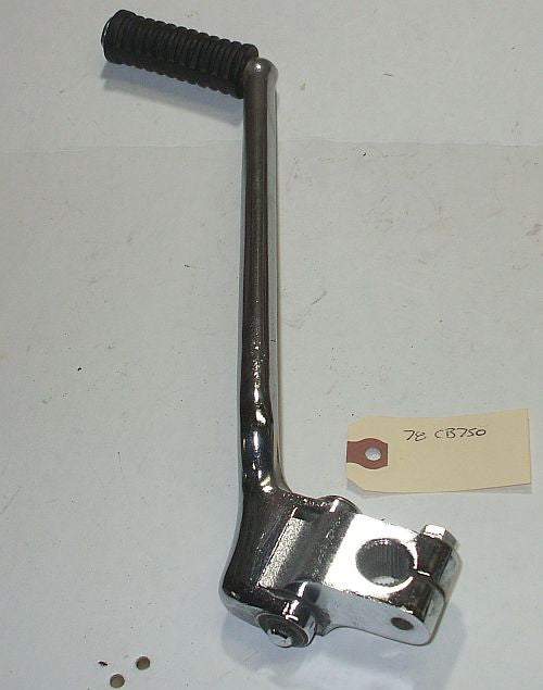 1978 Honda CB750K CB750 CB 750 Kickstart Lever Kick Starter Arm Start Chrome