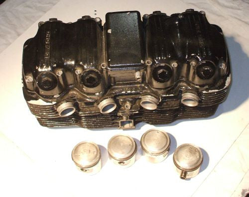 1978 Honda CB750K CB750 CB 750 Cylinder Cylinder Head Pistons
